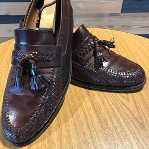 Magnanni brown loafers size 11